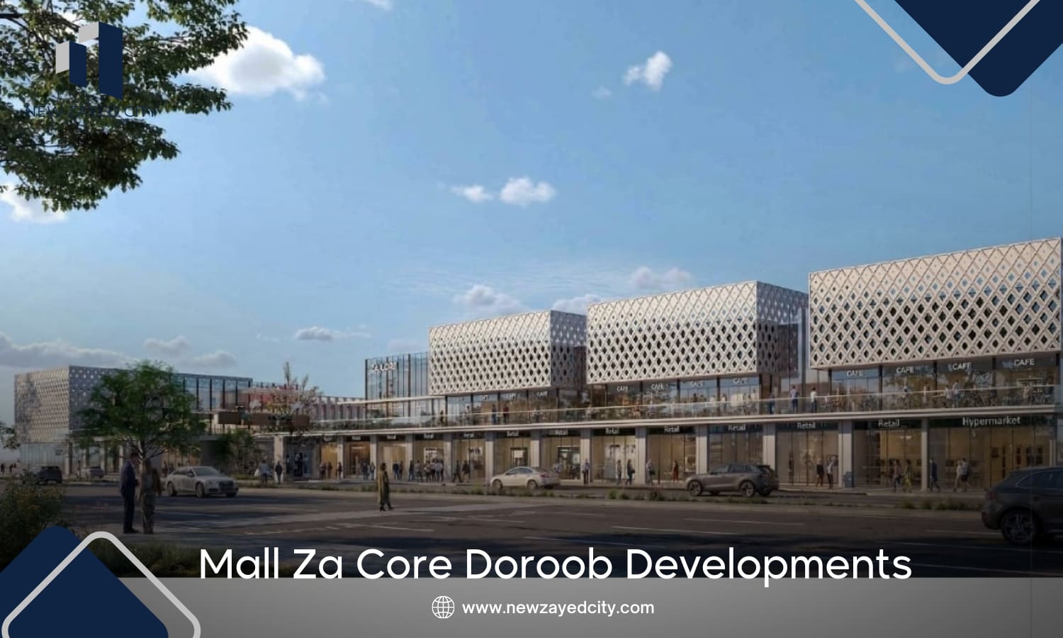 مول ذا كور الشيخ زايد 2026 | Za Core Sheikh Zayed 6 مشروع Za Core الشيخ زايد